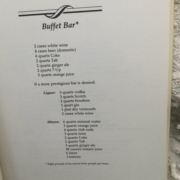 Catering Handbook Recipes for Great Affairs Large-Small from Children' to Formal - Picture 7 of 11